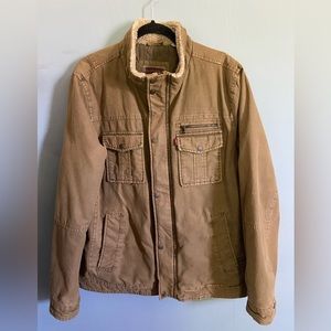 Levi’s trucker jacket with Sherpa collar